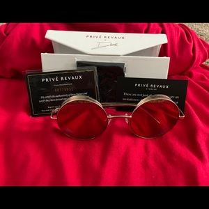 Prive Revaux “The Cameron” sunglasses rose gold